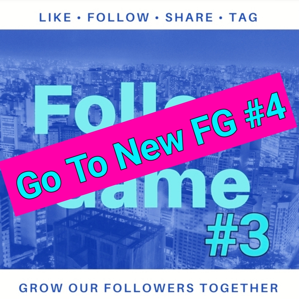 STOP! 🛑 Go Join NEW Follow Game #5 in my closet! TY!